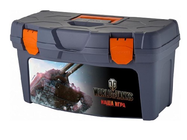 Ящик для инструментов Boombox 19 дюймов черный/оранжевый 3941